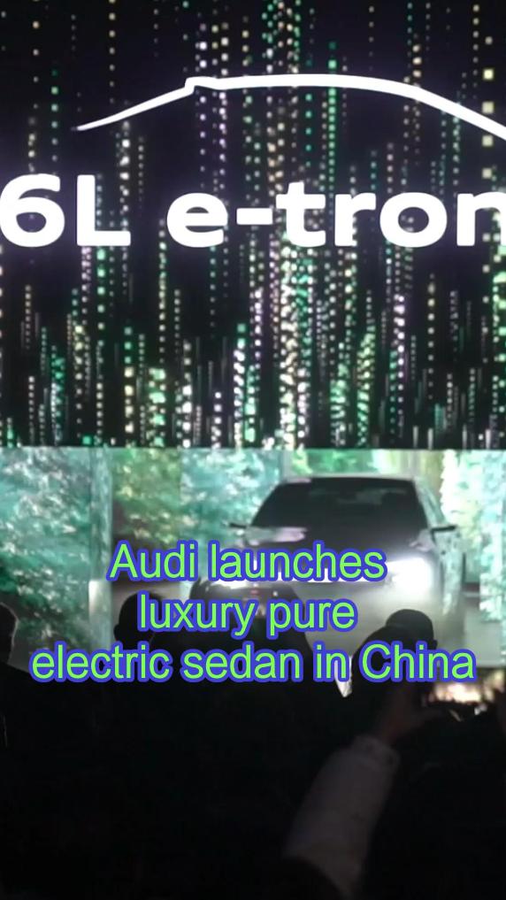 Audi steps up EV push with A6L e-tron launch in China